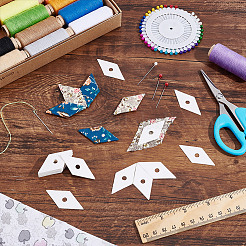 Rhombus Paper Quilting Templates&nbsp;AJEW-WH0473-41