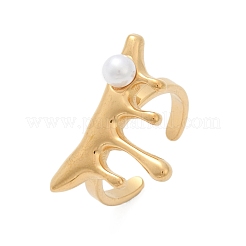 304 Stainless Steel Cuff Rings&nbsp;RJEW-S629-09G-C