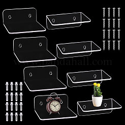 Square Acrylic Floating Hanging Shelves&nbsp;DIY-WH0678-113