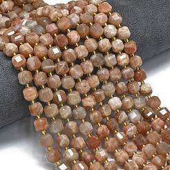 Natural Sunstone Beads Strands&nbsp;G-K389-A42-01