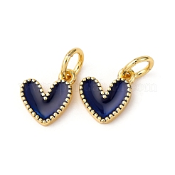 Brass Enamel Charms&nbsp;KK-A265-04G