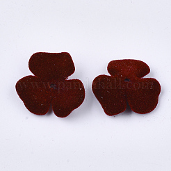 Flocky Acrylic Bead Caps&nbsp;OACR-T005-01-05