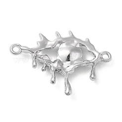 Alloy Jet Rhinestone Pendants&nbsp;PALLOY-P294-01P-02