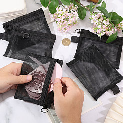 Nylon Mesh Makeup Zipper Bags&nbsp;AJEW-WH0609-513C