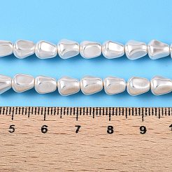 Transparent Spray Painted Glass Beads Strands&nbsp;GLAA-N001-28