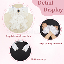 1 Pair Polyester False Sleeve&nbsp;AJEW-CY0003-11