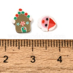 Christmas Theme Handmade Polymer Clay Cabochons&nbsp;CLAY-Q004-20A