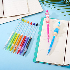 9Pcs 9 Colors Plastic Mechanical Pencil&nbsp;OFST-TA0001-01