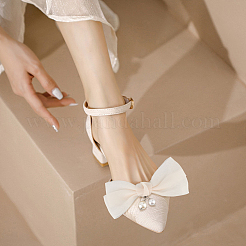 4Pcs 2 Colors Polyester Bowknot Shoe Decorations&nbsp;FIND-FG0002-39