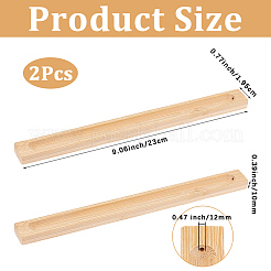 2Pcs Bamboo Incense Holder&nbsp;AJEW-CN0006-25