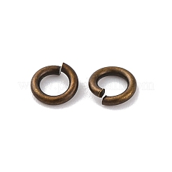 Brass Saw Cut Open Jump Rings&nbsp;KK-G514-01H-AB