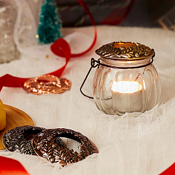 Alloy Candle Lids&nbsp;PALLOY-PH0013-67