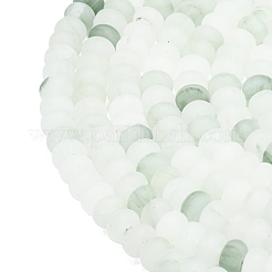 Natural Tianshan Cui Quartzite Beads Strands&nbsp;G-P575-A06-8x5mm