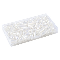 172Pcs 9 Styles ABS Plastic Imitation Shell Pearl Beads&nbsp;KY-FS0001-40