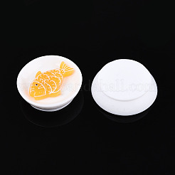 Opaque Resin Cabochons&nbsp;CRES-T025-12M