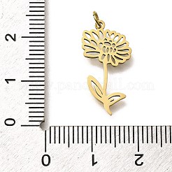 304 Stainless Steel Pendants&nbsp;STAS-R153-21G