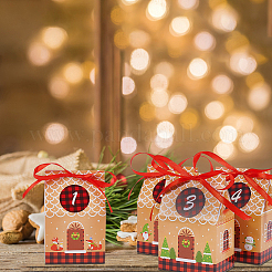 Christmas Cardboard Candy Boxs&nbsp;CON-WH0086-040