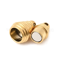 304 Stainless Steel Magnetic Clasps&nbsp;STAS-F350-04B-G