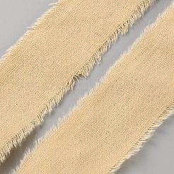 Cotton Frayed Ribbons&nbsp;OCOR-WH0036-46D