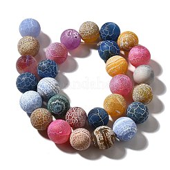 Natural Weathered Agate(Dyed & Heated) Beads Strands&nbsp;G-H091-A01-01