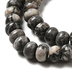 Natural Map Stone Beads Strands&nbsp;G-D481-18