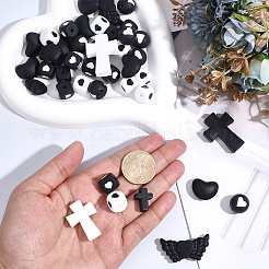 9 Styles Silicone Beads&nbsp;SIL-PA0001-29