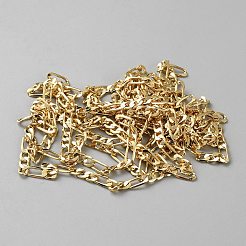 Long-Lasting Plated Brass Figaro Chains&nbsp;CHC-TAC0007-03G