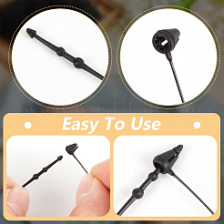 Plastic Hang Tag Fasteners&nbsp;FIND-WH0139-315B-02