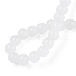 Imitation Jade Glass Beads Strands&nbsp;GLAA-T032-J6mm-01