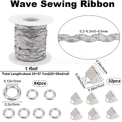 1 Strand Wave Bending Fringe Trim&nbsp;FIND-GF0006-64B