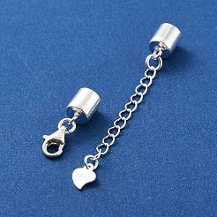 925 Sterling Silver Curb Chain Extender&nbsp;STER-G039-04D-S