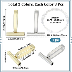 Alloy Brooch Convert Necklaces Pendant Hooks&nbsp;FIND-SC0019-05