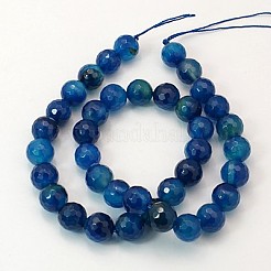 Natural Agate Beads Strands&nbsp;X-G-E054-8mm-14