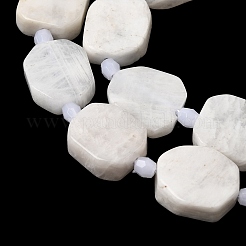 Natural Rainbow Moonstone Beads Strands&nbsp;G-L653-D01-01