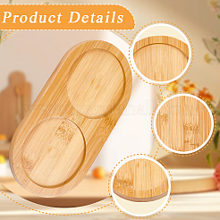 Bamboo Coaster&nbsp;AJEW-WH20006-339