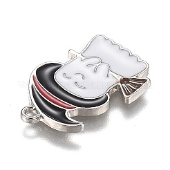 Halloween Theme Alloy Enamel Pendants&nbsp;ENAM-J649-03P