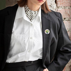 DIY Dome Iron Brooch Making Kits&nbsp;DIY-CA0007-04