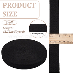 Cotton Herringbone Ribbon&nbsp;OCOR-WH0101-12B-03