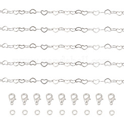 DIY Chain Bracelet Necklace Making Kit&nbsp;DIY-TA0003-74