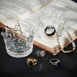 2Pcs Glass Ashtray&nbsp;DJEW-SC0001-12