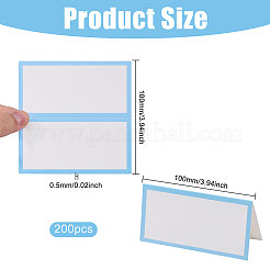 Paper Blank Place Cards for Wedding&nbsp;DIY-WH0899-883A