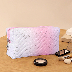 Gradient Portable PU Leather Makeup Storage Bag&nbsp;ABAG-CL0001-39