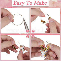 DIY Wine Glass Charms Making Kits&nbsp;DIY-CN0003-51