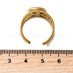 304 Stainless Steel Cuff Ring Components&nbsp;X-STAS-V012-01A-G