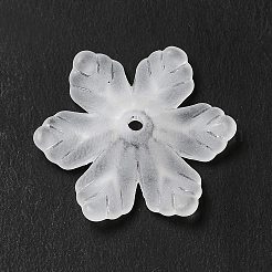 Transparent Acrylic Bead Caps&nbsp;MACR-J122-03