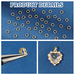 2 Bags Brass Split Rings&nbsp;FIND-BC0005-12A