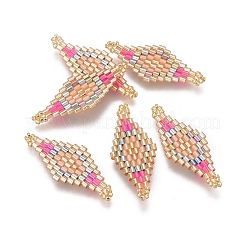 MIYUKI & TOHO Handmade Japanese Seed Beads Links&nbsp;SEED-E004-F47