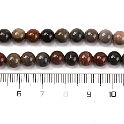 Natural Picture Jasper Beads Strands&nbsp;G-H037-A01-04