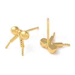 925 Sterling Silver Stud Earring Findings&nbsp;STER-M115-02G