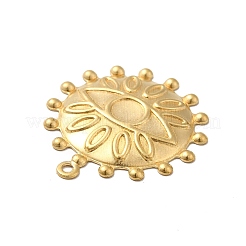 Brass Pendant Cabochon Settings&nbsp;KK-G441-04G